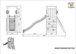 Complex de joacă Fungoo TipTop