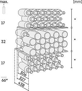 Racitor de vin Liebherr WKr 1811