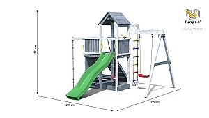 Complex de joacă Fungoo Activer Grey/White