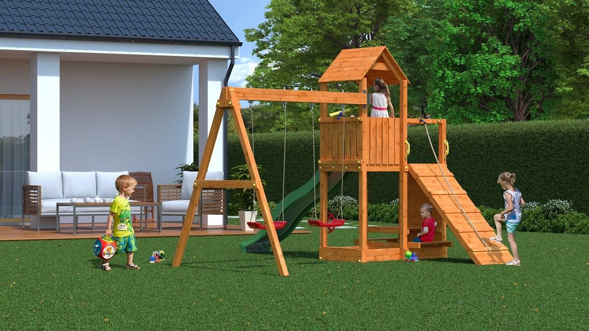 Complex de joacă Fungoo Floppi Teak