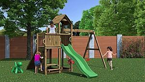 Complex de joacă Fungoo Floppi Kdi Brown