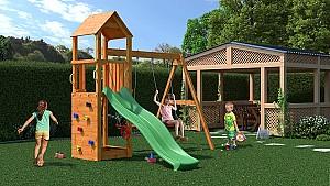 Complex de joacă Fungoo Flappi Teak