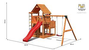 Complex de joacă Fungoo Big Leader Move Red