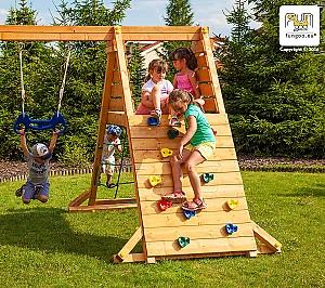 Complex de joacă Fungoo My Side Spider Teak