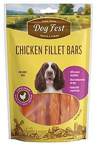 Snackuri pentru caini Dog Fest Chicken fillet bars 90g