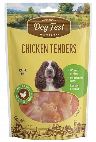 Snackuri pentru caini Dog Fest Chicken tenders 90g