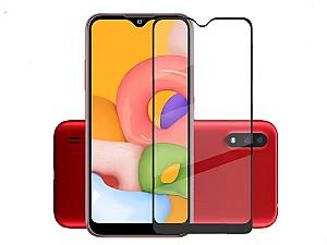 Sticla de protectie pentru telefon Xcover Samsung A01 Full covered Black