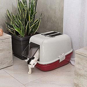 Litiera acoperita pentru pisici VLM Magix