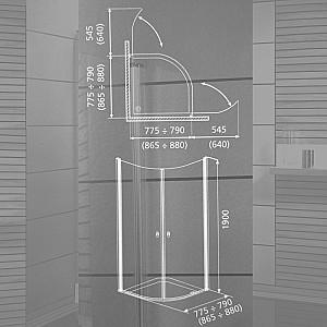 Cabina de dus Aquaform Silva