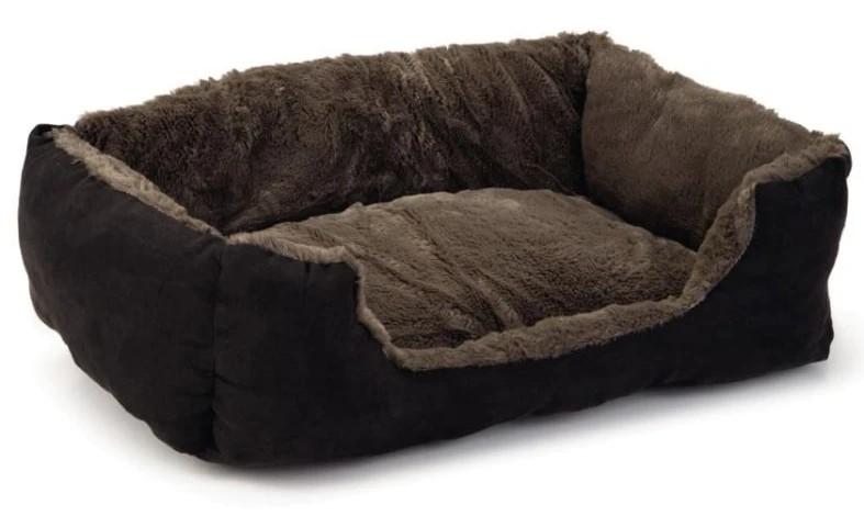 Pat pentru pisica Beeztees Baboo Cat Black/Brown 48x37x19