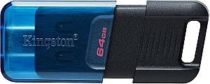 Stick memorie usb Kingston DataTraveler 80M Black/Blue