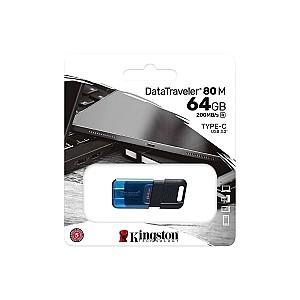 Stick memorie usb Kingston DataTraveler 80M Black/Blue