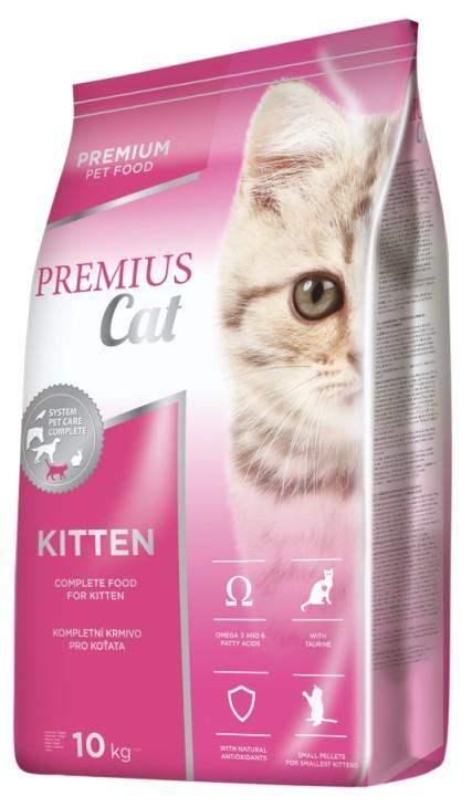 Hrana uscata pentru pisici Fitmin Premius cat Kitten 10 kg