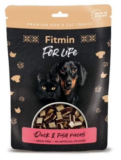 Snackuri pentru caini Fitmin Duck&Fish pieces 70g