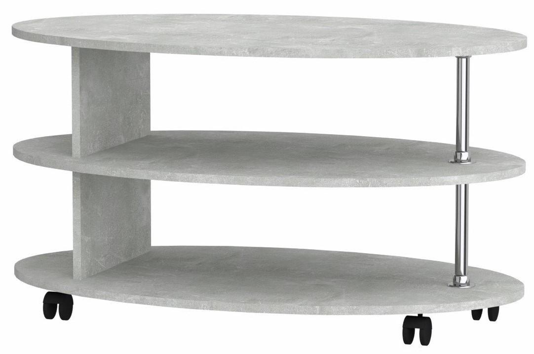 Masuta de cafea, reviste KompaniT Sonata Atelie Deschis(Gri)