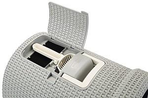 Litiera acoperita pentru pisici Beeztees CURVER Grey