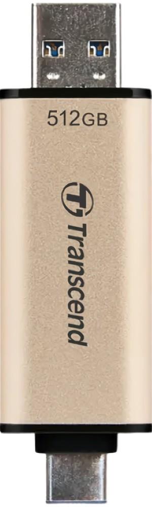 Stick memorie usb Transcend 512GB JetFlash 930C Gold