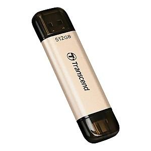 Stick memorie usb Transcend 512GB JetFlash 930C Gold