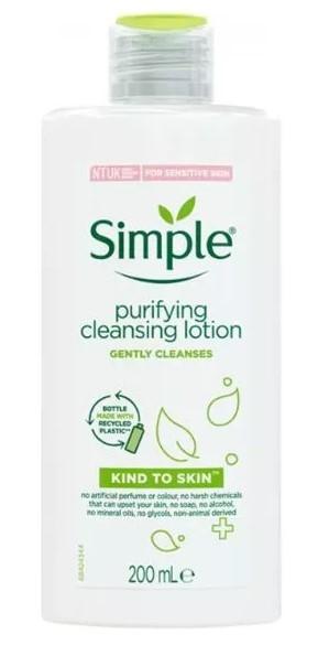 Lotiune pentru fata Simple Purifying Cleansing Lotion (5011451103849)