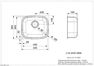 Chiuveta de bucatarie Reginox L18 3440 OKG