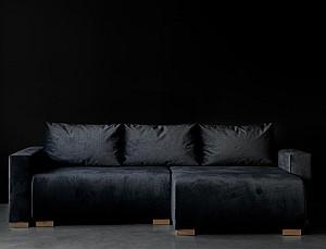 Canapea coltar Fedo Stamford K3 Black