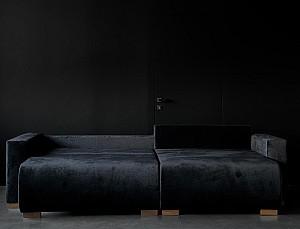 Canapea coltar Fedo Stamford K3 Black