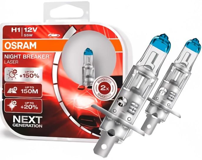 Lampa auto Osram Н1 64150 NL +150% 12V 55W
