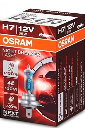 Lampa auto Osram H7 64210 NIGHT BREAKER LASER + 150% NL