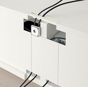 Living IKEA Billy/Besta 280x40x202 Alb