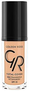 Fond de ten Golden Rose Total Cover 2in1 Foundation & Concealer 07 (8691190963675)
