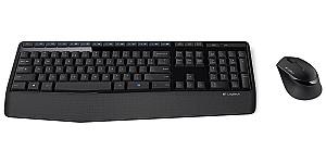 Set tastatura + Mouse Logitech Wireless MK345 Comfort Black