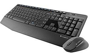 Set tastatura + Mouse Logitech Wireless MK345 Comfort Black