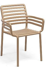 Scaun terasa Nardi DOGA ARMCHAIR 40254.14.000 Capucino