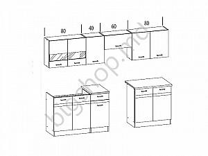 Set mobila bucatarie Bog-Fran Eliza 260