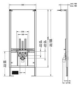Instalatie wc incastrat cu cadru Bien Banyo Wall Hang