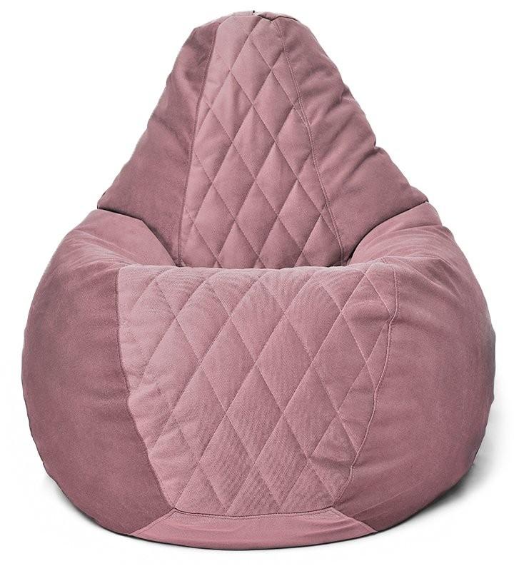 Fotoliu puf Beanbag Maserrati Romb L Pink