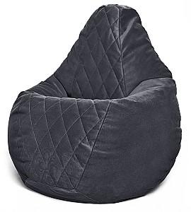 Fotoliu puf Beanbag Maserrati Romb L Black