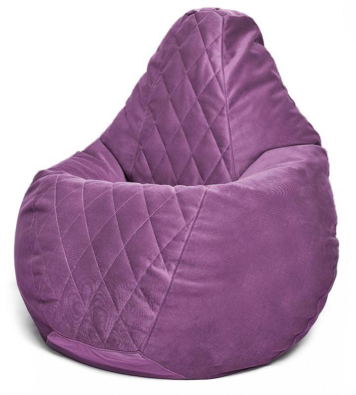 Fotoliu puf Beanbag Maserrati Romb L Purple