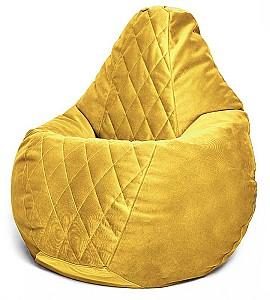 Fotoliu puf Beanbag Maserrati Romb L Yellow