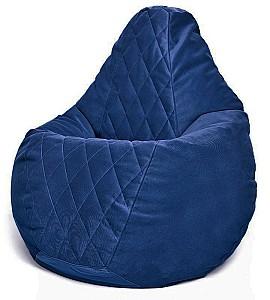 Fotoliu puf Beanbag Maserrati Romb L Blue