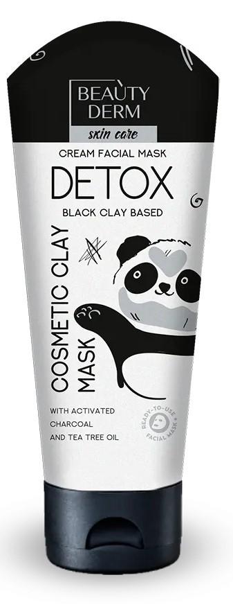 Masca pentru fata Beaty Derm Black Clay Detox (4820185224420)