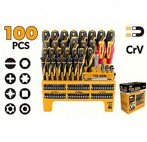 Set de surubelnite Tolsen 20185