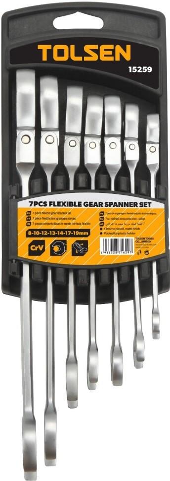 Set de chei Tolsen 15259 8-19 mm