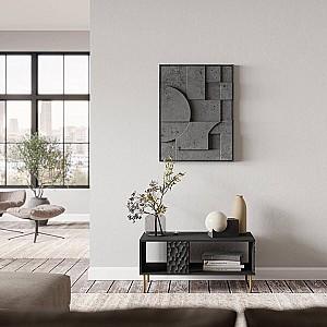 Masuta de cafea, reviste Halmar Bullet LAW-1 Negru