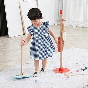 Aparat casnic de jucarie VIGA Set de instrumente de curățare 44567