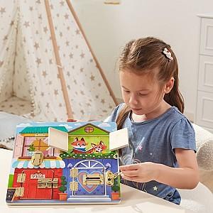 Jucarie interactiva VIGA Deschide-închide zăvoarele 44653