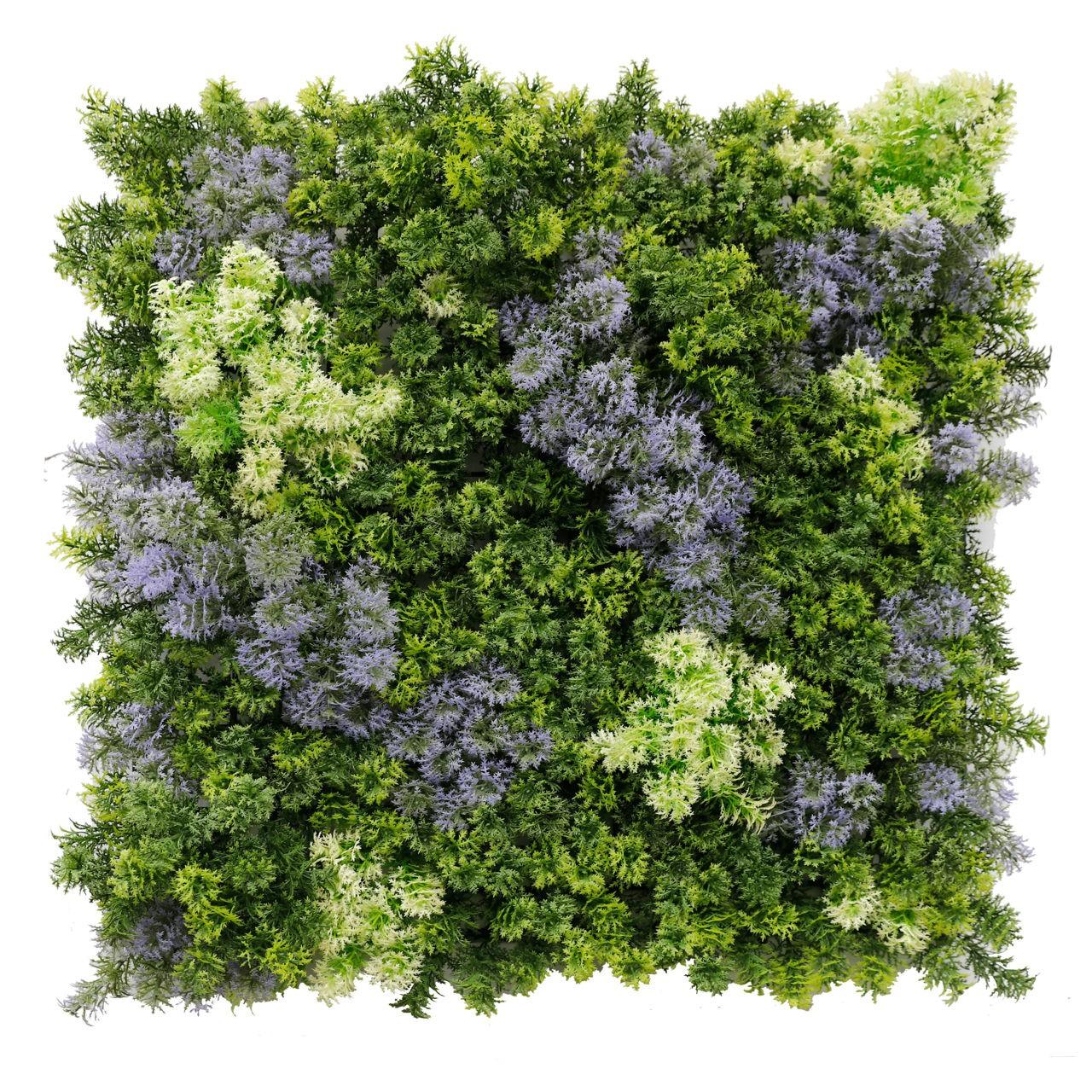 Iarba artificiala Greentech Greenery Moss Purple 50x50 cm