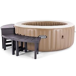  Intex Bancă rotundă pentru jacuzzi SPA gonflabile 28515