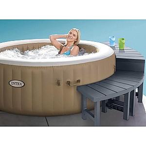  Intex Bancă rotundă pentru jacuzzi SPA gonflabile 28515