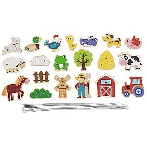 Jucarie interactiva VIGA Ferma 44637